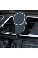 Buffer® 15w Mıknatıslı Takılabilen Hızlı Şarj Tüm Cihaz Ve Araçlara Uyumlu Araç İçi Şarj Cihazı