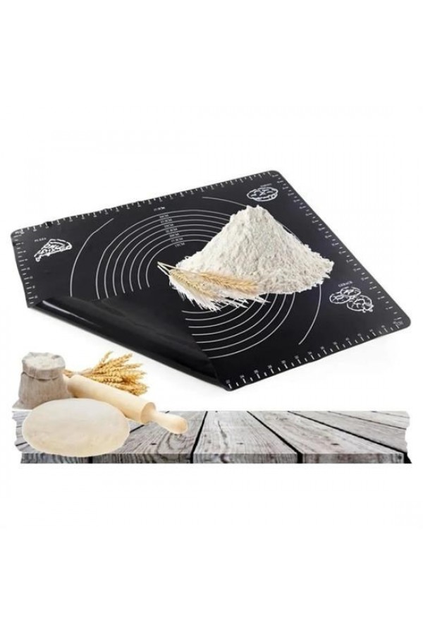 BUFFER® Silikon Çok Amaçlı Geniş Hamur Matı Hamur Açma Matı 40*50 cm