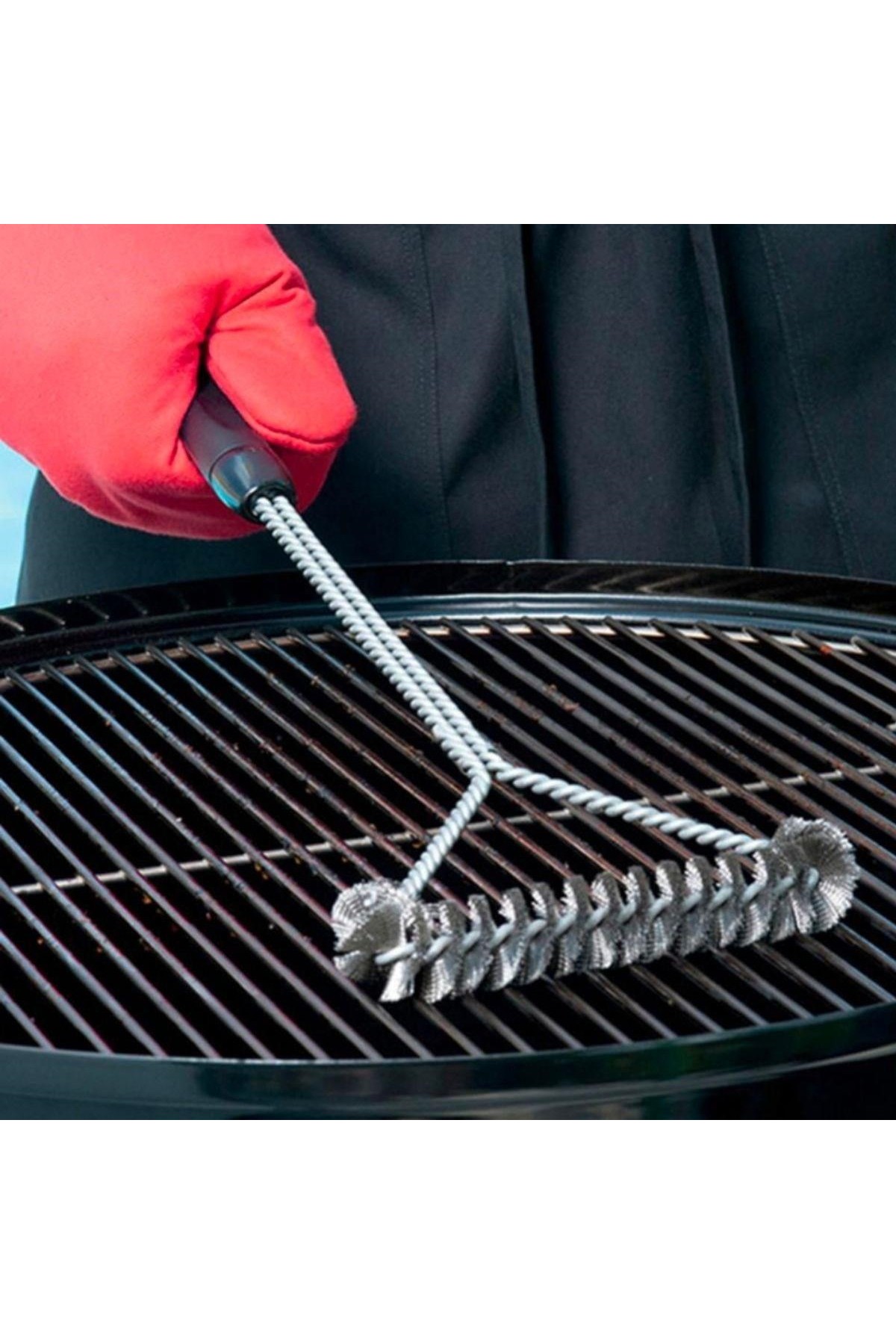 Izgara Tel Temizlik Fırçası