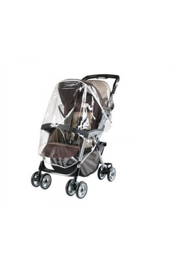 BUFFER® Bebek Arabası Puset Şeffaf Yağmurluk Rüzgar Engelleyici Muşamba