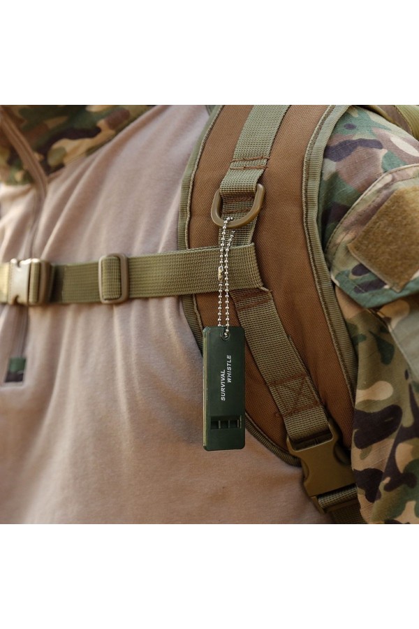 BUFFER® Kamp Outdoor Yaşam Yüksek Sesli Acil Durum Survival Plastik Düdük