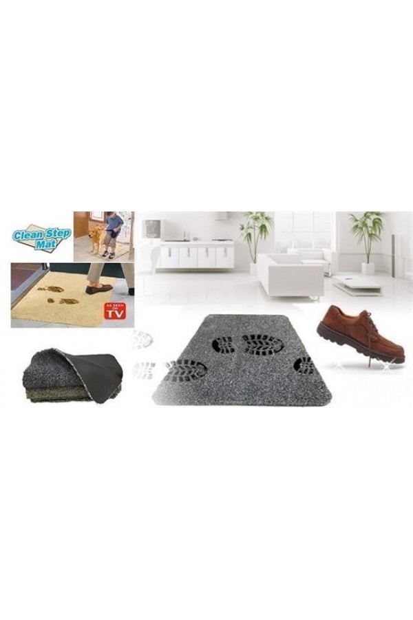 BUFFER® Çamaşır Makinesinde Yıkanabilir Kir Toz Emici Mikrofiberli Paspas