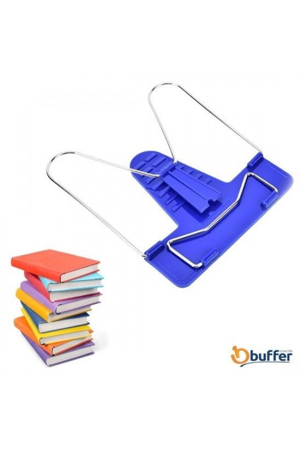 BUFFER® Portatif Ayarlanabilir Metal Kitap Okuma Standı Aparatı Aleti