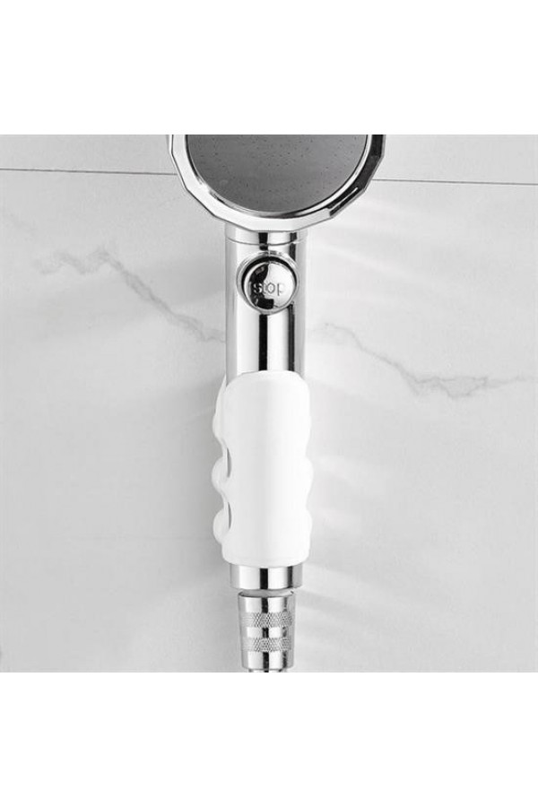 BUFFER® Banyo Duş Başlığı Tutucu Silikon Güçlü Vantuz Vakum Aparatı