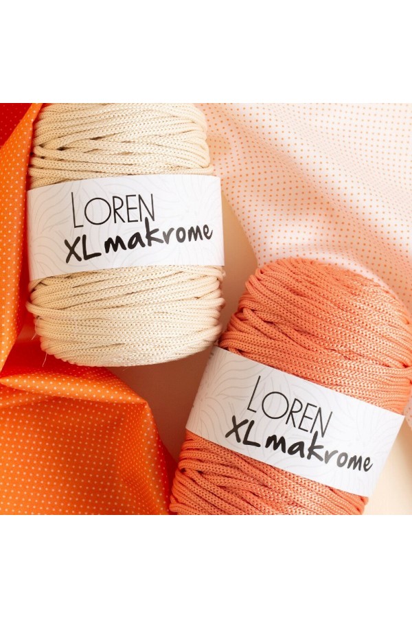 Loren XL Makrome Siyah El Örgü İpi - R004 - 33720 Loren XL Makrome Siyah El Örgü İpi - R004 - 33720