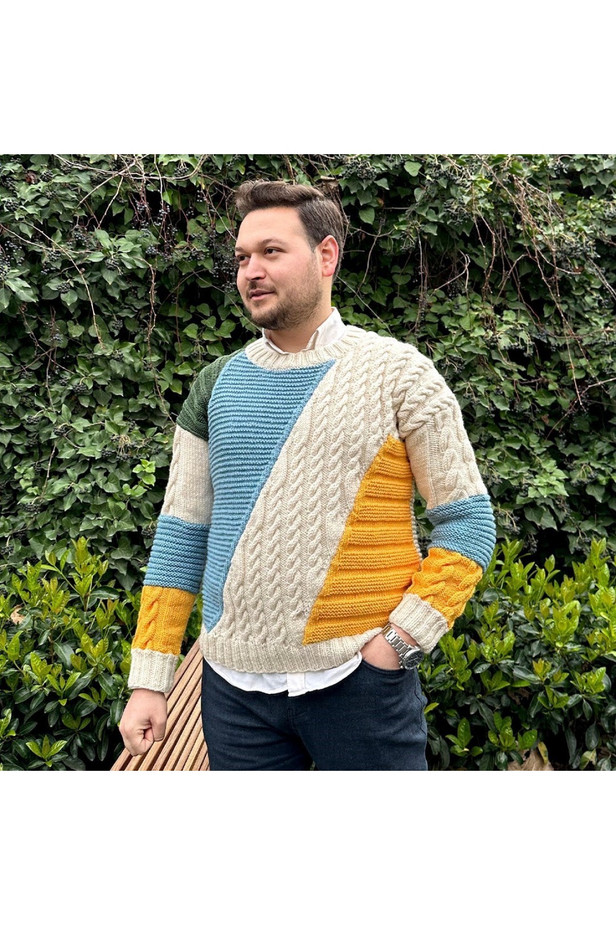 La Mia Natural Wool Lacivert El Örgü İpi - L630