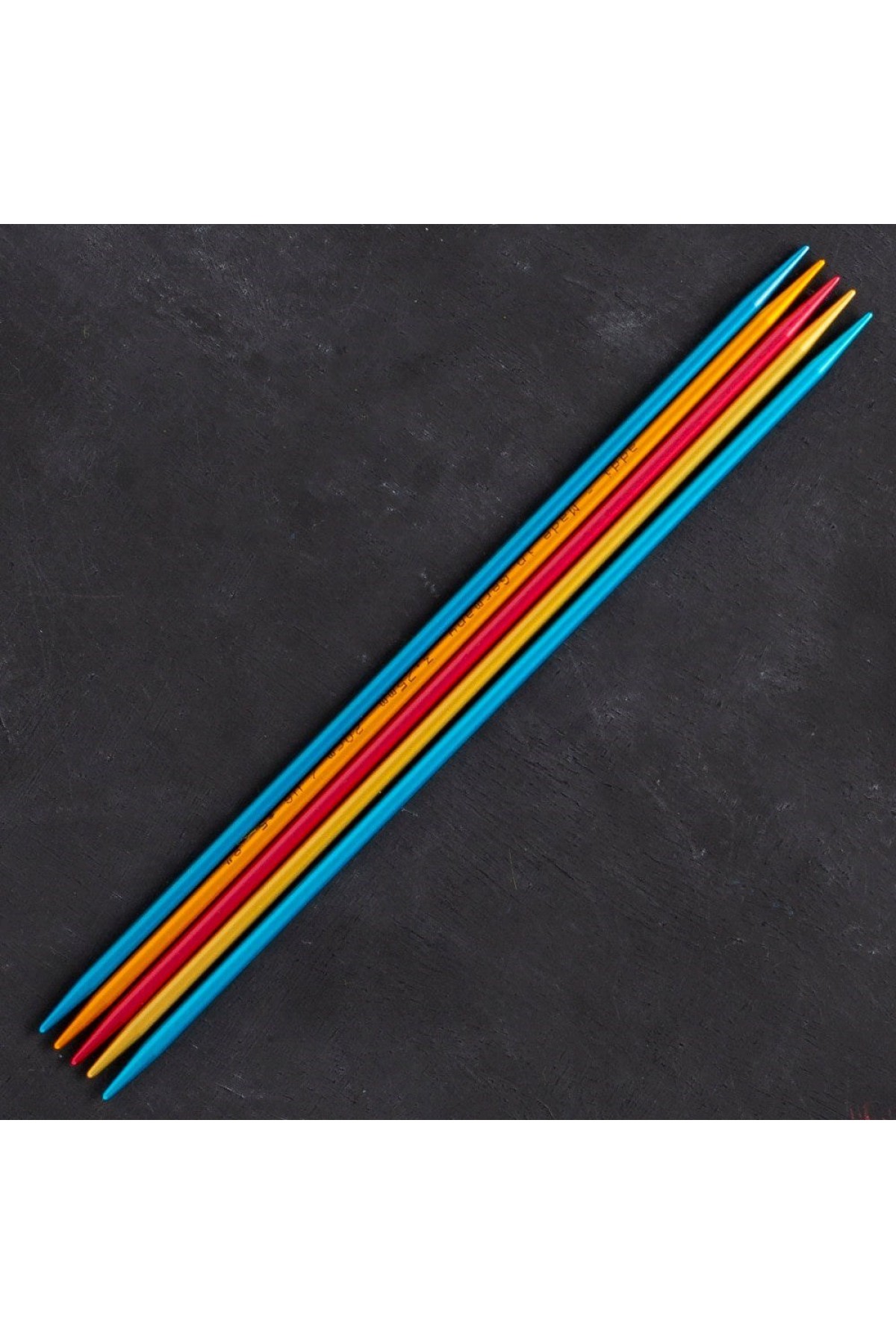 Addi Colibri 3,75mm 20cm Renkli Çorap Şişi - 204-7