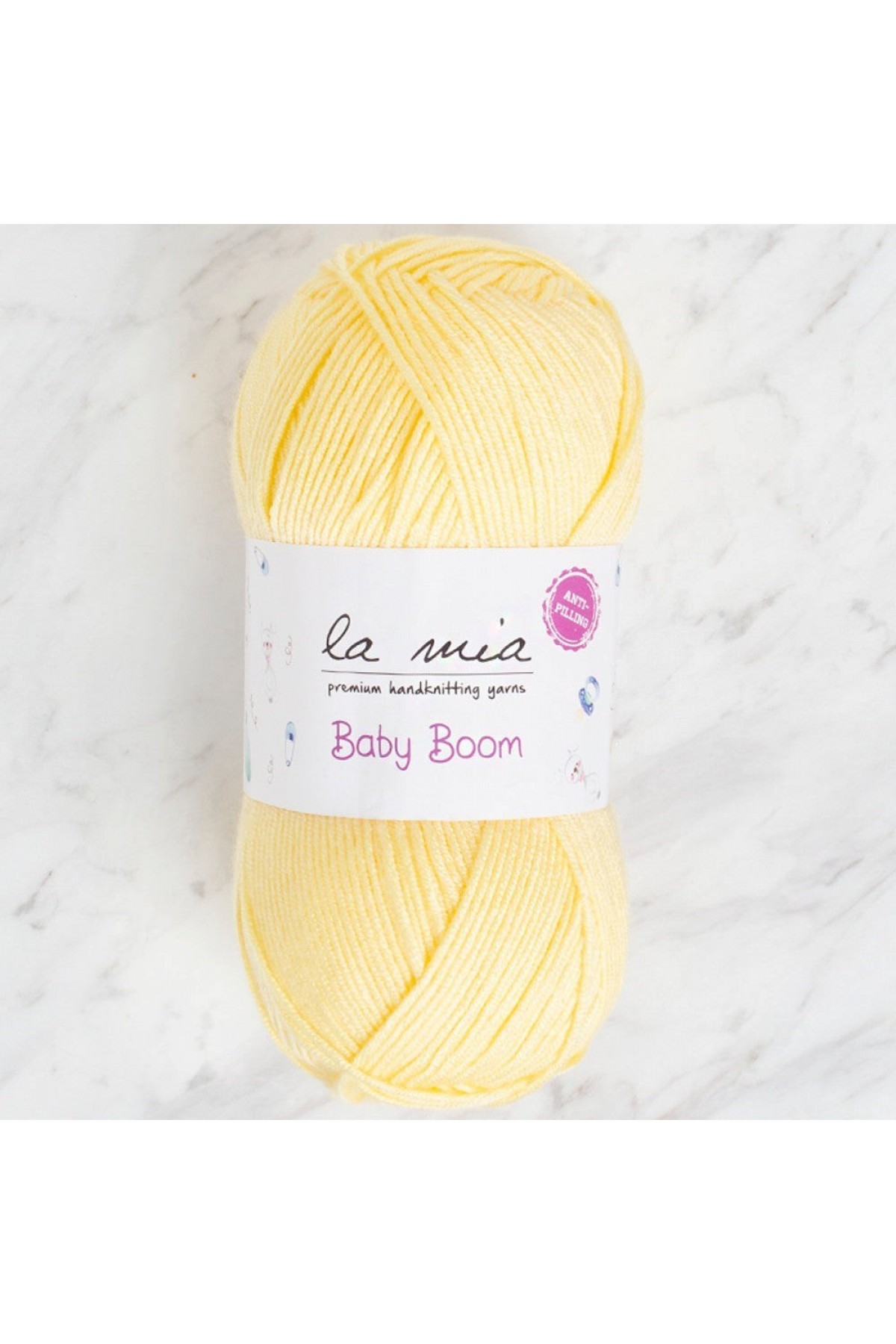 La Mia Baby Boom Sarı El Örgü İpi - 331 - 34122