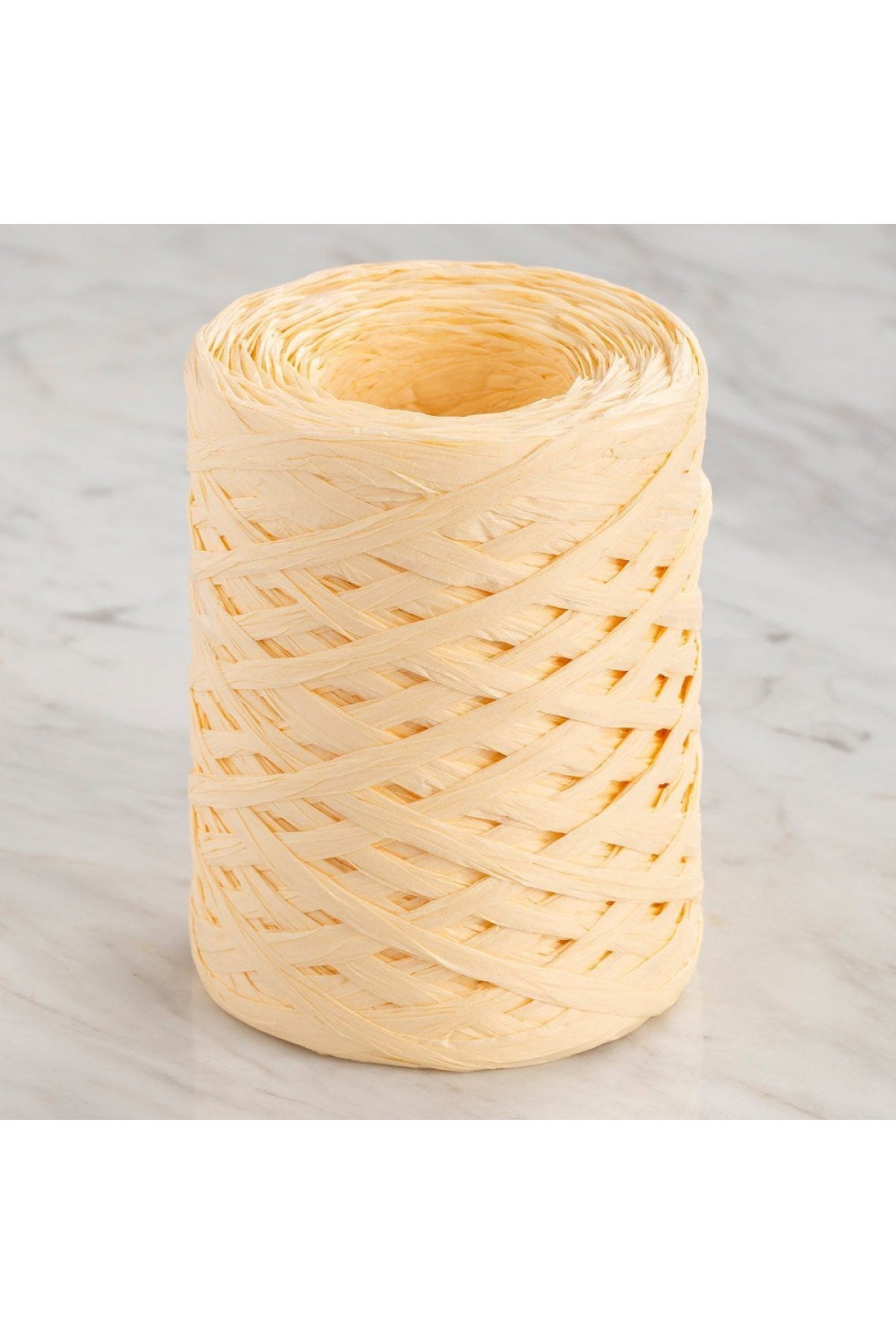Loren Natural Raffia 90 gr Sarı Kağıt İp - 4 Loren Natural Raffia 90 gr Sarı Kağıt İp - 4